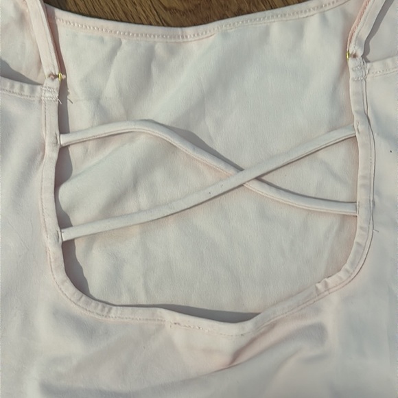 Free People Women’s Pale Pink Bodysuit Size Small - Picture 3 of 4